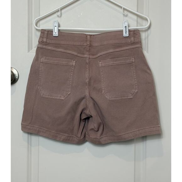 Spanx 20358R 6" Mauve Twill Stretch Shorts NWT Size S - Picture 7 of 7